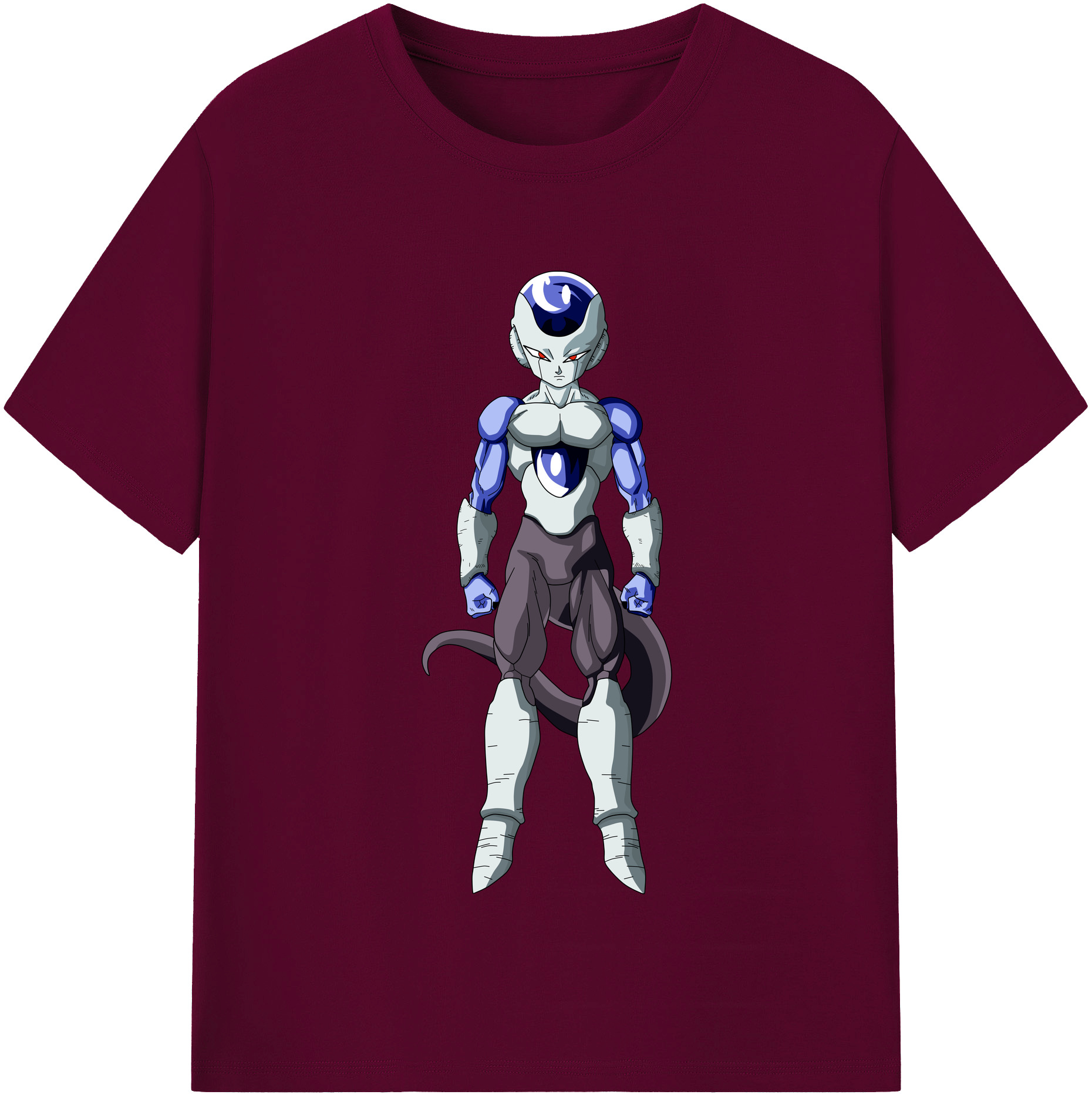 （画像用） ドラゴンボール フリーザ DRAGON BALL Frieza レディースカジュアルプリントTシャツ（綿100％）